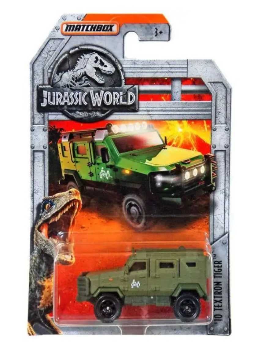 Matchbox Jurassic World 10 Textron Tiger (Blister Damage) Mainline Imported 1:64 scale