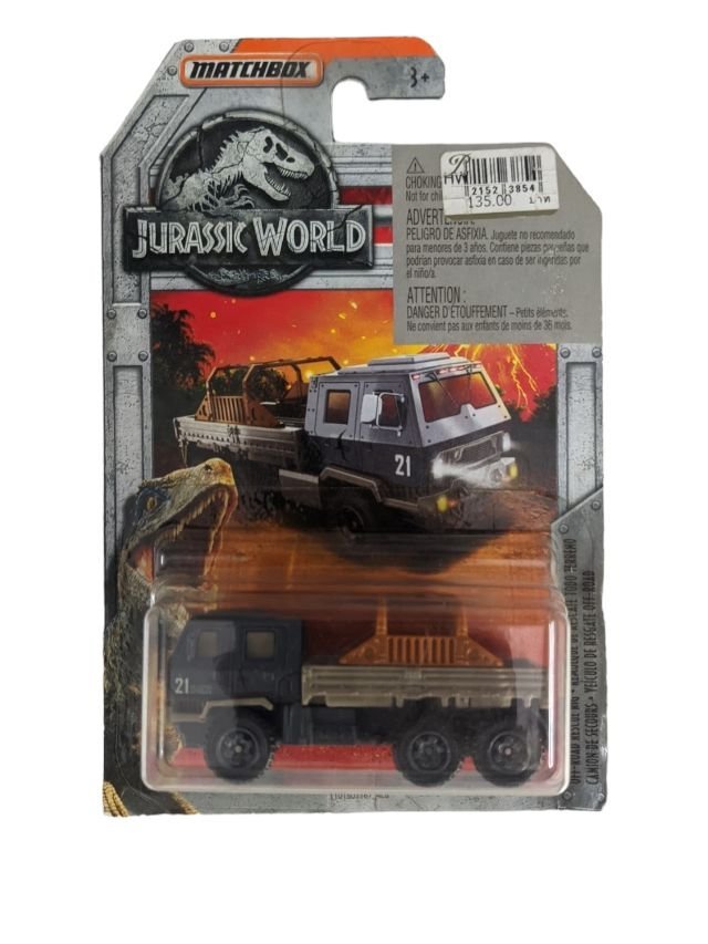 EXCLUSIVE Matchbox Jurassic world off road rescue Rig