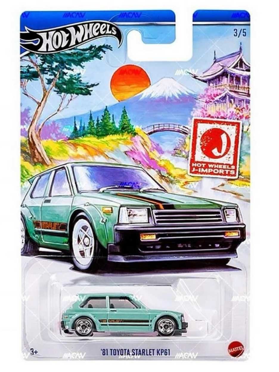 EXCLUSIVE Hotwheels J- Imports set of 5