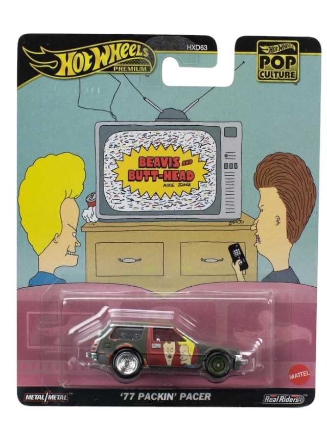 Hotwheels 77 Packin Pacer beavis butt-head Premium edition scale 1:64