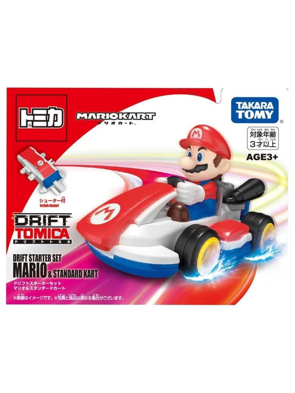 EXCLUSIVE Takara Tomy Tomica Drift Starter  Mario  kart