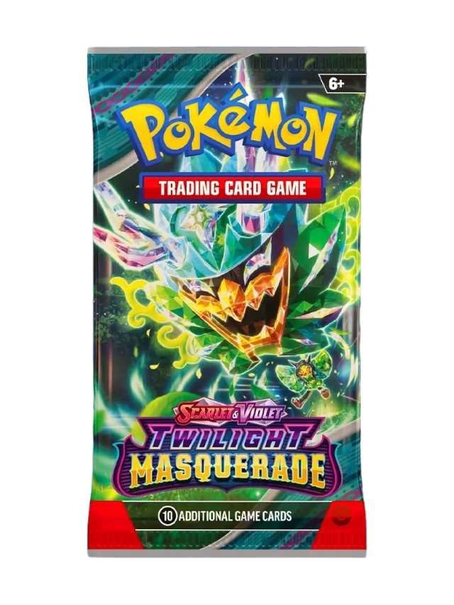 original Pokemon Twilight Masquerade Booster Pack