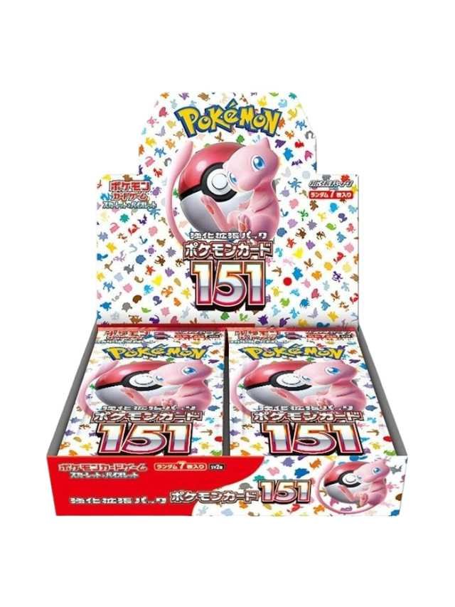 original Pokemon japanese 151 booster box