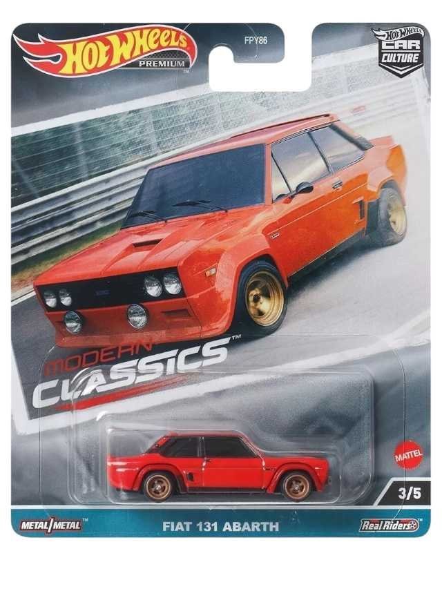 Hotwheels Fiat 131 Abarth imported premium 1:64 scale