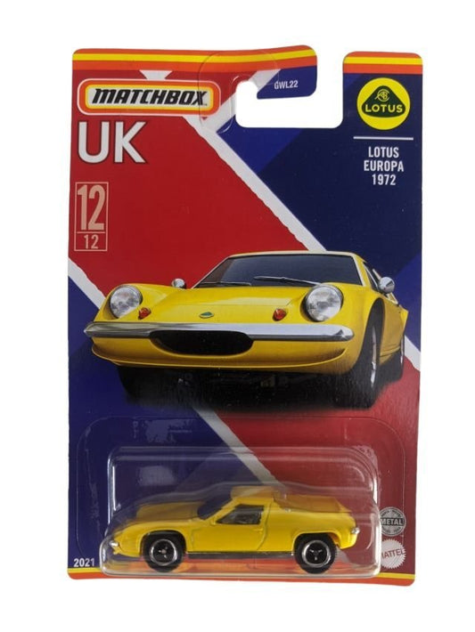 Matchbox Lotus Europa 1972 Mainline Imported 1:64 scale