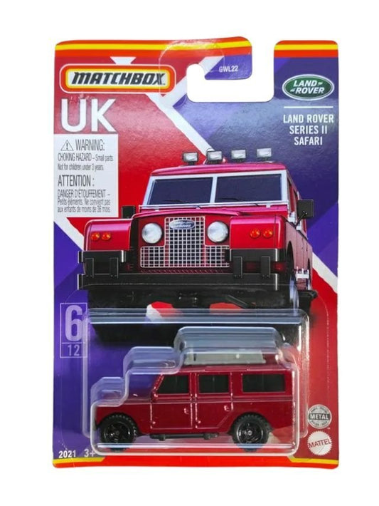 Exclusive Matchbox Land Rover Series II Safari