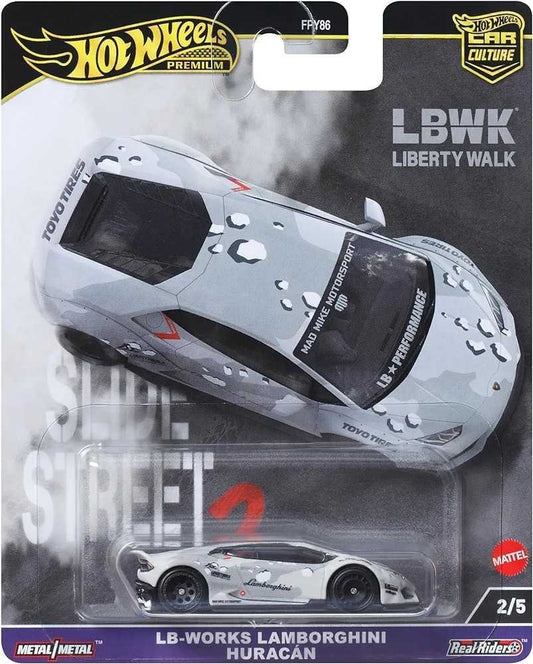 Hotwheels LBWK Liberty walk lb-works Lamborghini Huracan  imported premium 1:64 scale