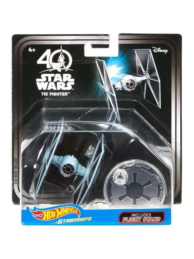 Exclusive Hotwheels Starships 40 Star Wars Tie Fighter Disney