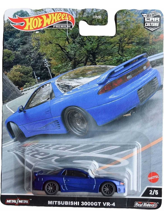 Hotwheels Mitsubishi 3000gt vr-4 imported premium 1:64 scale