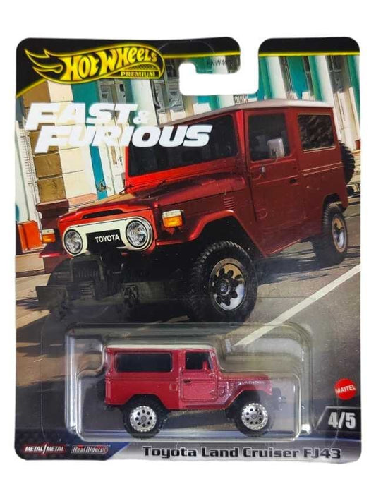 Hotwheels Fast and Furious Toyota land cruiser fj43 imported premium 1:64 scale