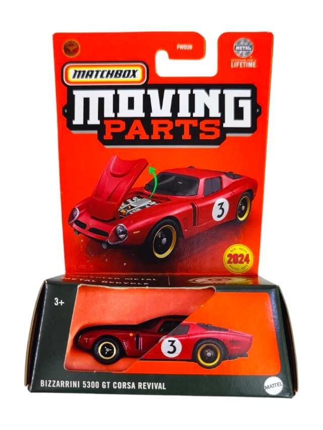 Matchbox Bizzarrini 5300 gt Corsa revival (moving parts imported)