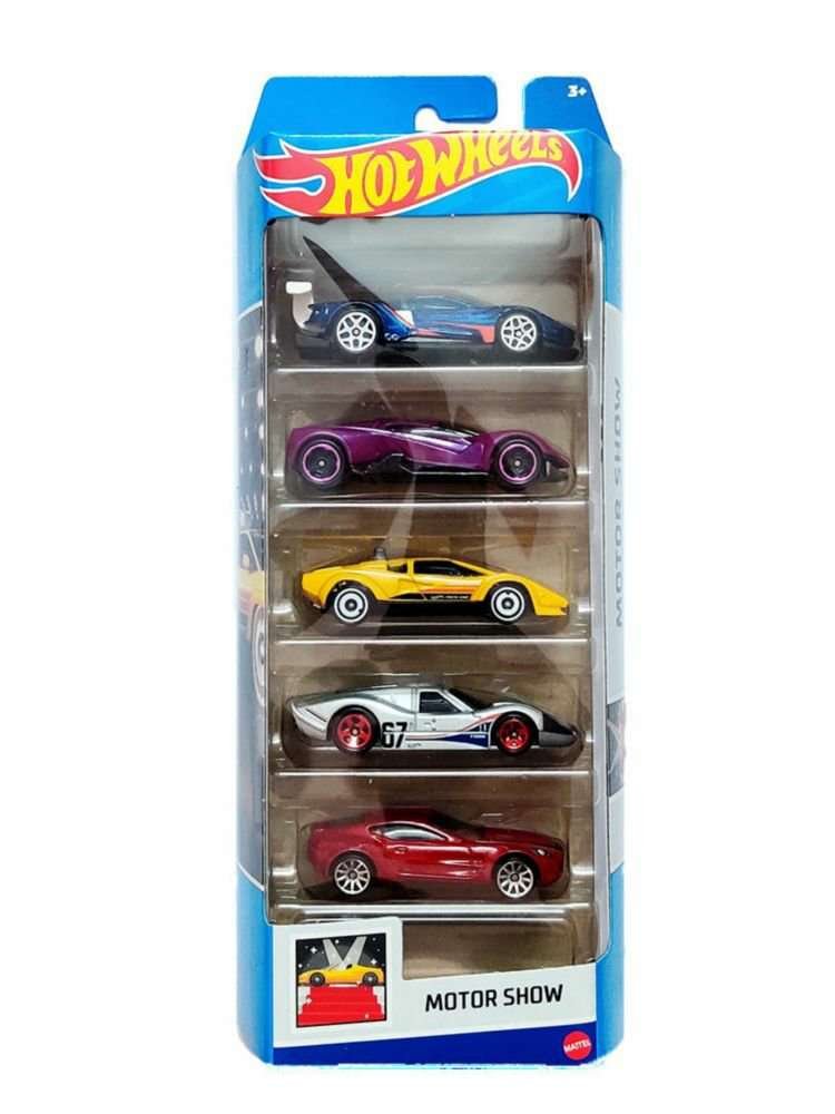 Hotwheels Motor Show 5 pack (open Box)