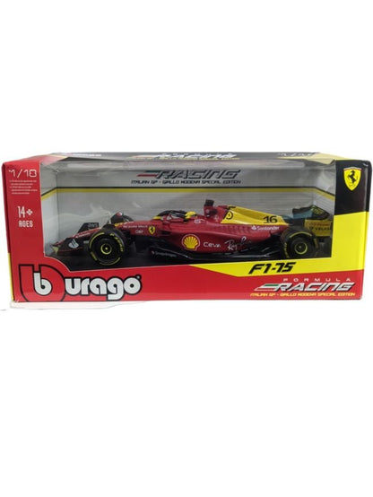 Bburago 1:18 Formula Racing C.Leclerc F1-75(Box damaged car mint condition)