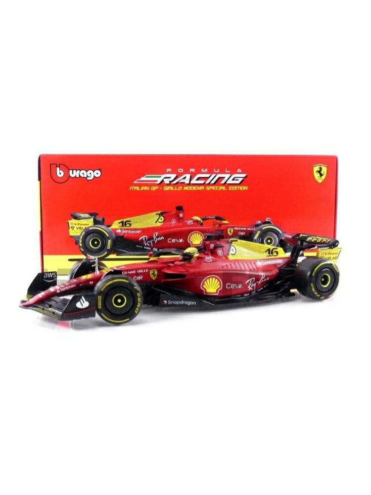 Bburago 1:18 Formula Racing C.Leclerc F1-75(Box damaged car mint condition)