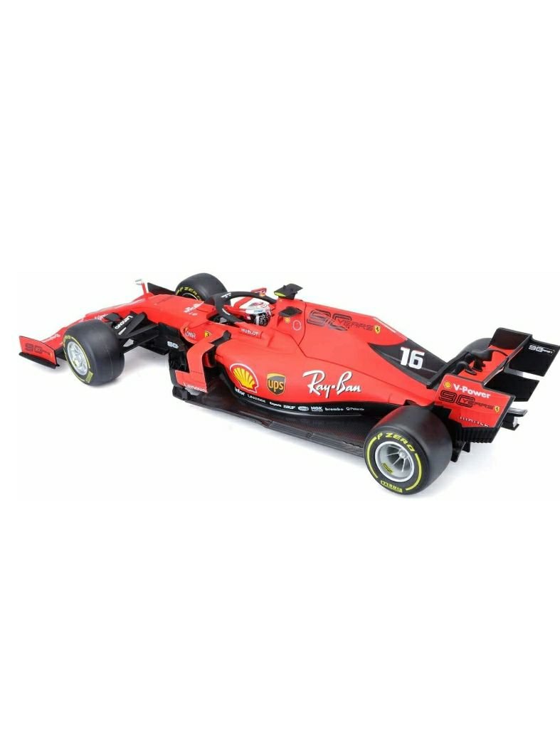 Bburago 1:18 Ferrari Racing SF90 C. Leclerc(Box damaged car mint condition)