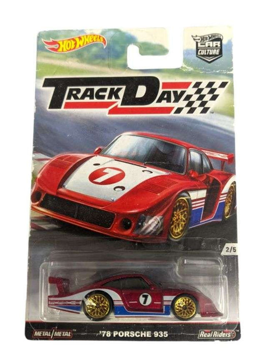 Hotwheels Car Culture Track Day 78 Porsche 935 premium Imported 1:64 scale