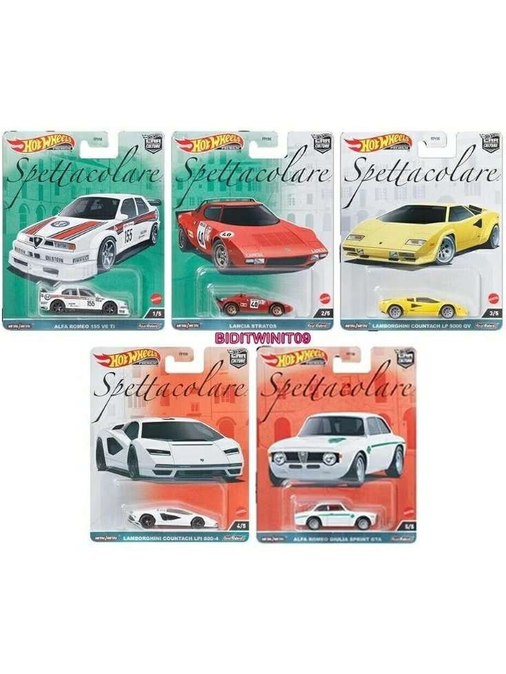 Hotwheels spectacallore set of 5