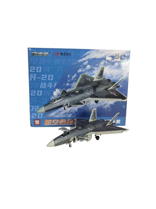 EXCLUSIVE Aircraft Military Series Chengdu-20 Model Scale 1:72 Heavy metal