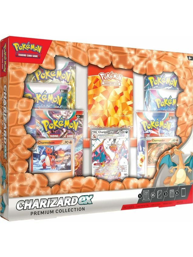 original Pokemon Charizard ex premium collection box