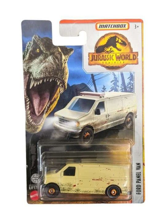 Matchbox Jurassic World Ford Panel Van Mainline Imported 1:64 scale