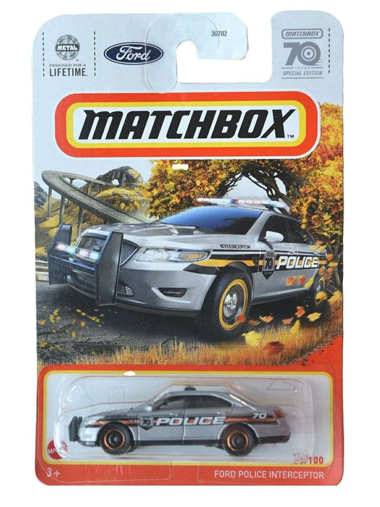 EEXCLUSIVE Matchbox Ford Police Interceptor