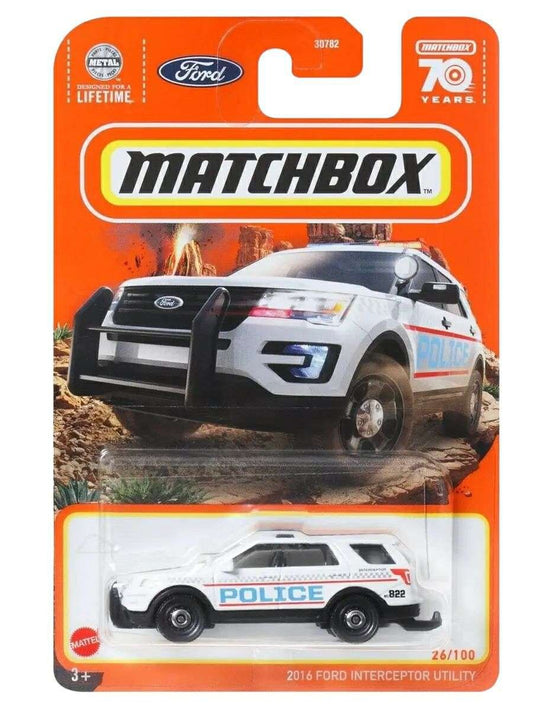 EXCLUSIVE Matchbox 2016 FORD Interceptor utility