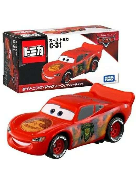 Takara Tomy Disney Cars Tomica C-31 Lightning McQueen