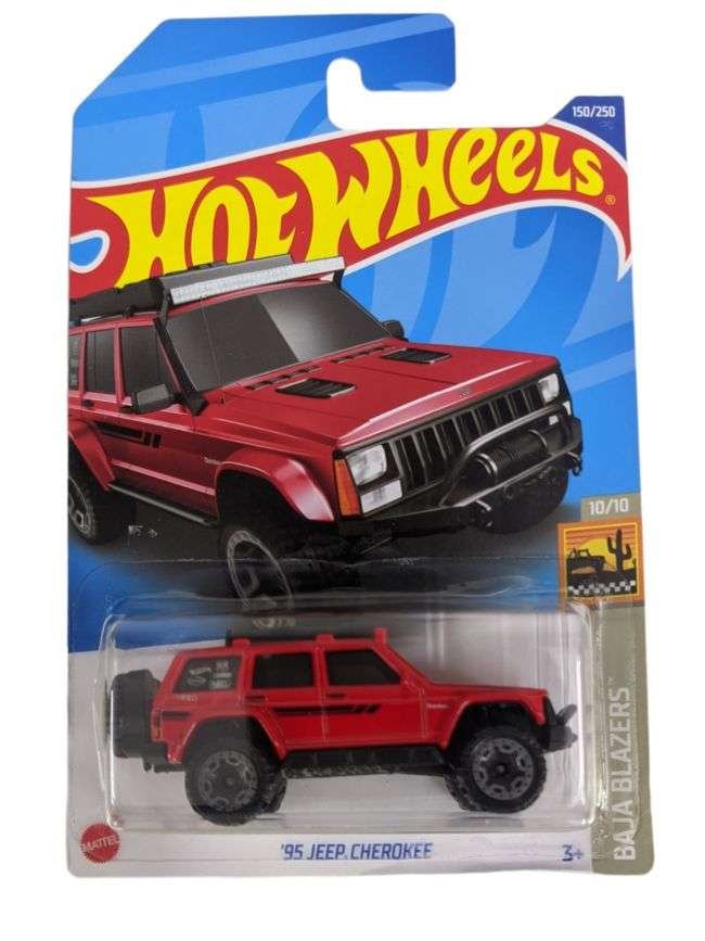 EXCLUSIVE Hotwheels 95 Jeep Cherokee