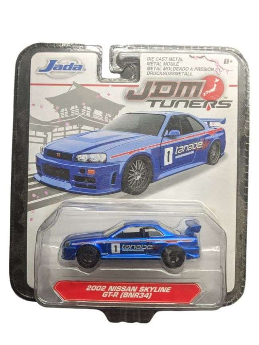 EXCLUSIVE Jada 2002 Nissan Skyline GT-R (BNR34)