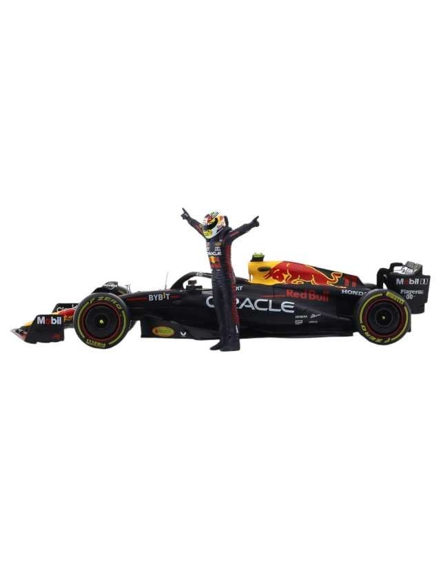 Bburago rb19 max verstappen champion 3 with driver