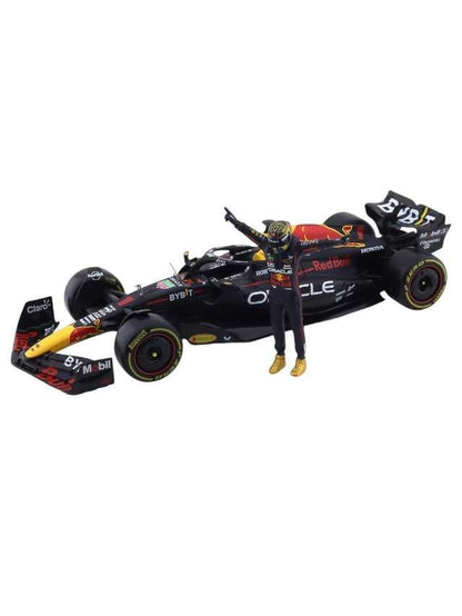 Bburago rb19 max verstappen champion 3 with driver