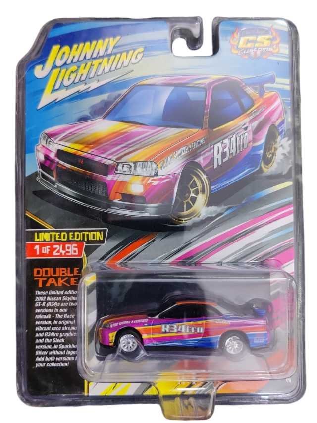 Johnny lightning 2002 nissan skyline GTR R34