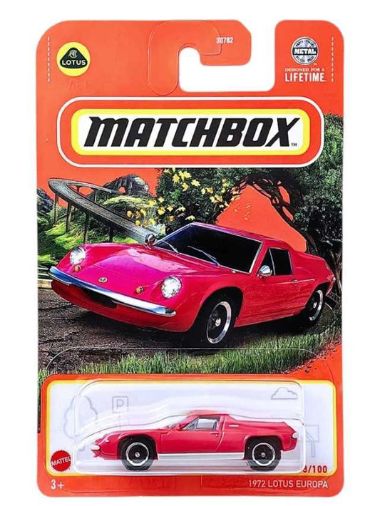 Matchbox 1972 Lotus Europa Mainline Imported 1:64 scale