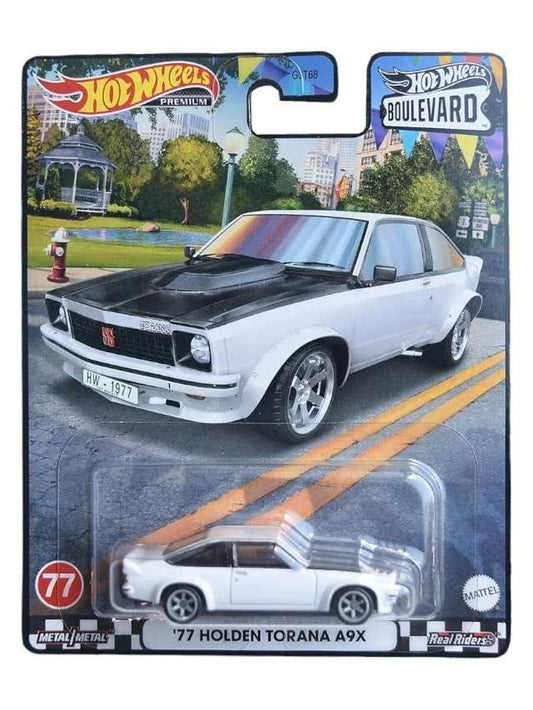 Hotwheels 77 Holden torana a9x Boulevard Imported Premium 1:64