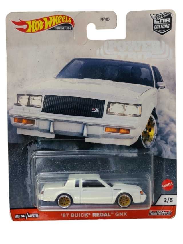 Hotwheels 87 Buick Regal GNX imported premium 1:64 scale