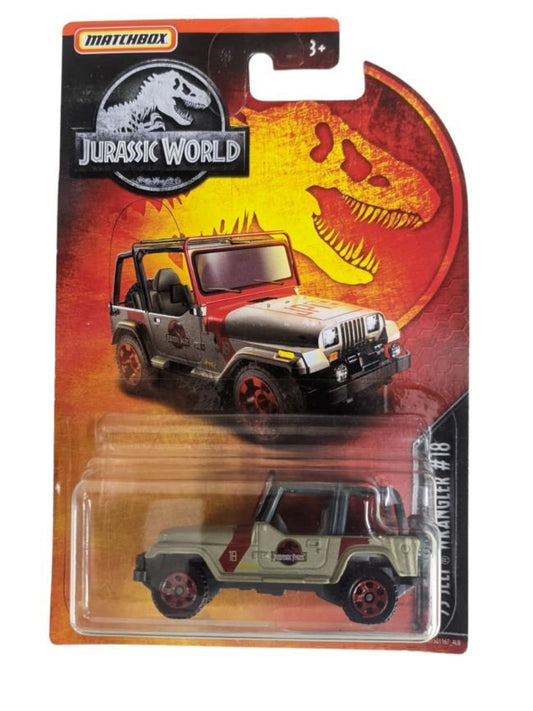 EXCLUISVE Matchbox Jurassic World 93 Jeep Wrangler #18