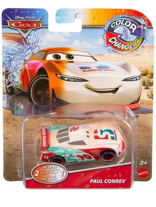 Disney Pixar cars colour Changer paul conrev