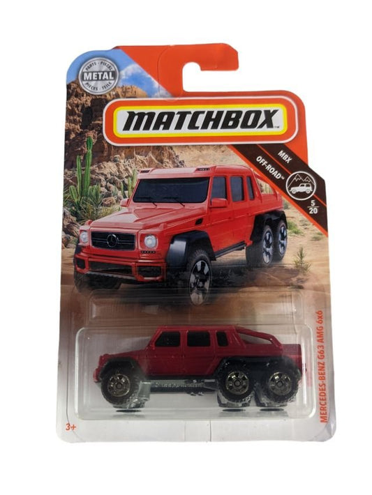 EXCLUISVE Matchbox Mercedes Benz G63 AMG 6*6