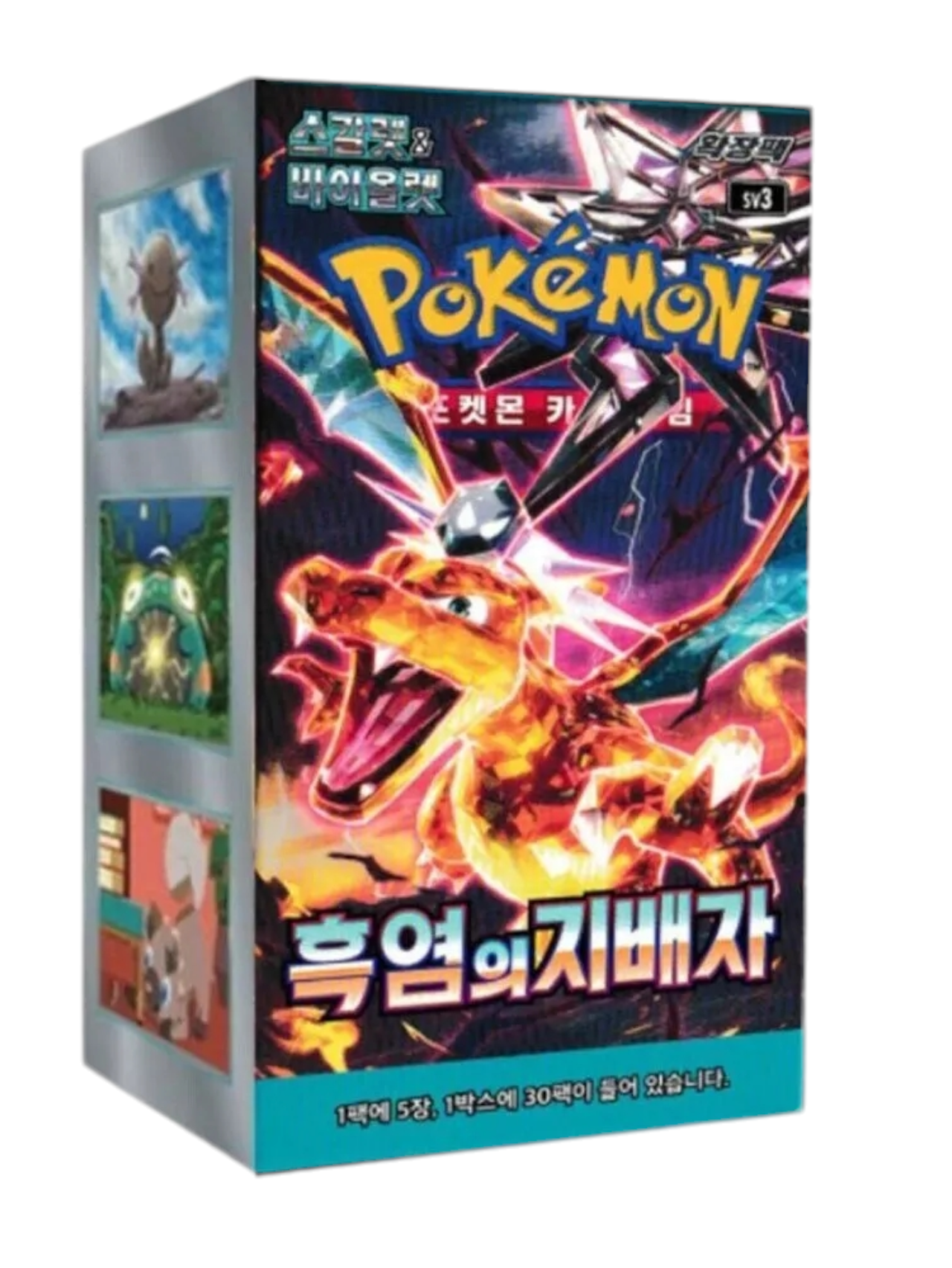 Pokemon Ruler of Black Flame booster box