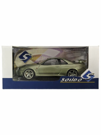 EXCLUSIVE Solido Nissan Skyline GT-R (R34) (box damage car mint condition)