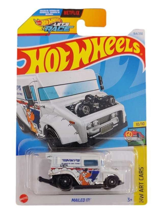 Hotwheels mailed it