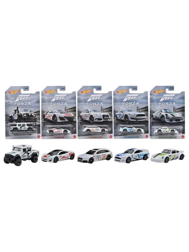 Hotwheels  Forza Motorsport Set of 5 mainline card art 1:64 scale