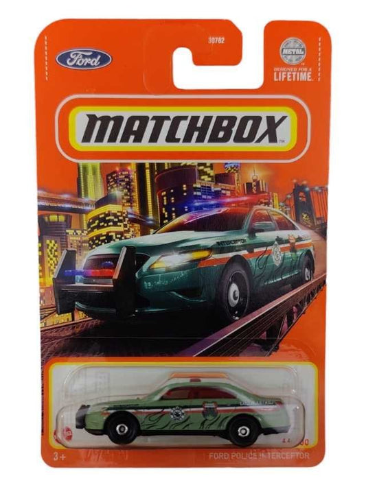 Matchbox ford police interceptor Mainline Imported 1:64 scale