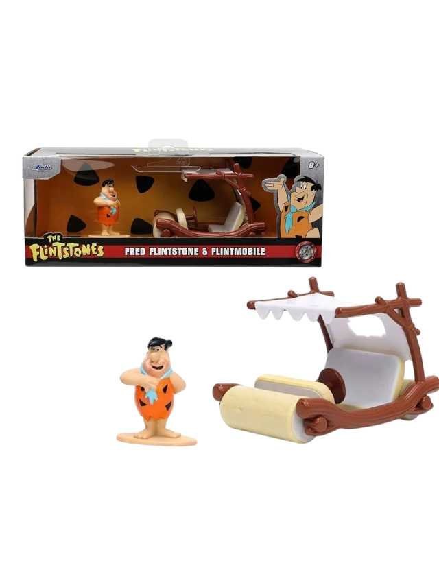 Jada fred flinstone and flintmobile 1:32