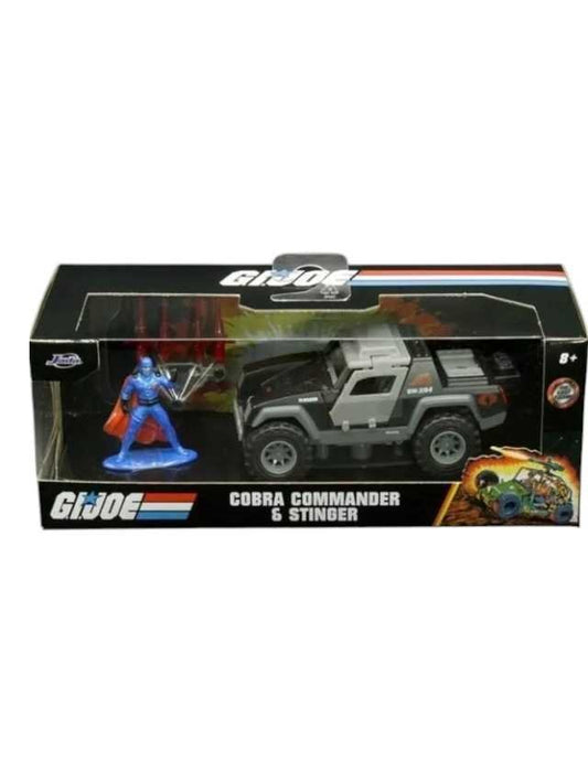 Jada cobra commander and stinger  1:32