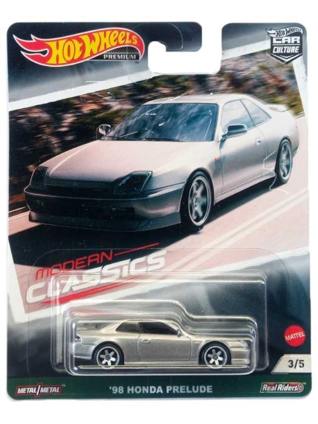 Hotwheels 98 Honda  prelude imported premium 1:64 scale