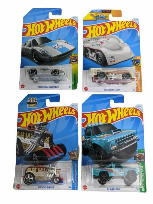 Hotwheels Indian card mainline (179 each) set of 4