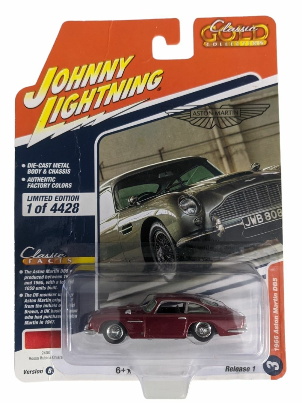 Johnny lightning 1966 Aston Martin DBS