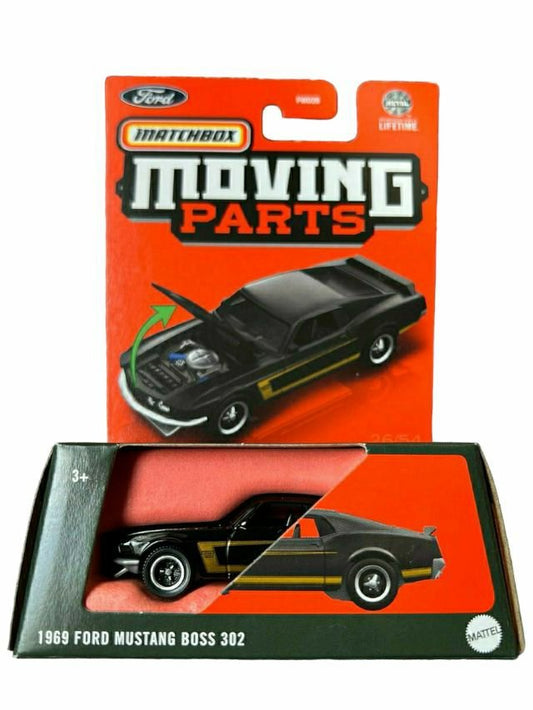 Matchbox Moving Parts 1969 Ford Mustang Boss 302