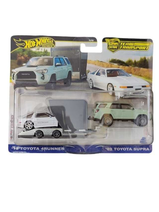 Hotwheels 18 Toyota 4runner imported team transport 1:64 scale